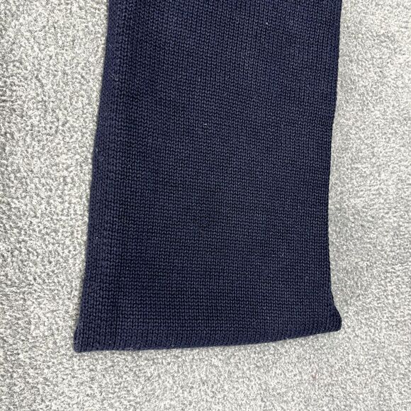 Polo Ralph Lauren Hat & Scarf Teddy Bear Navy Blue Green knit Cotton 8-20 Youth - Picture 13 of 15